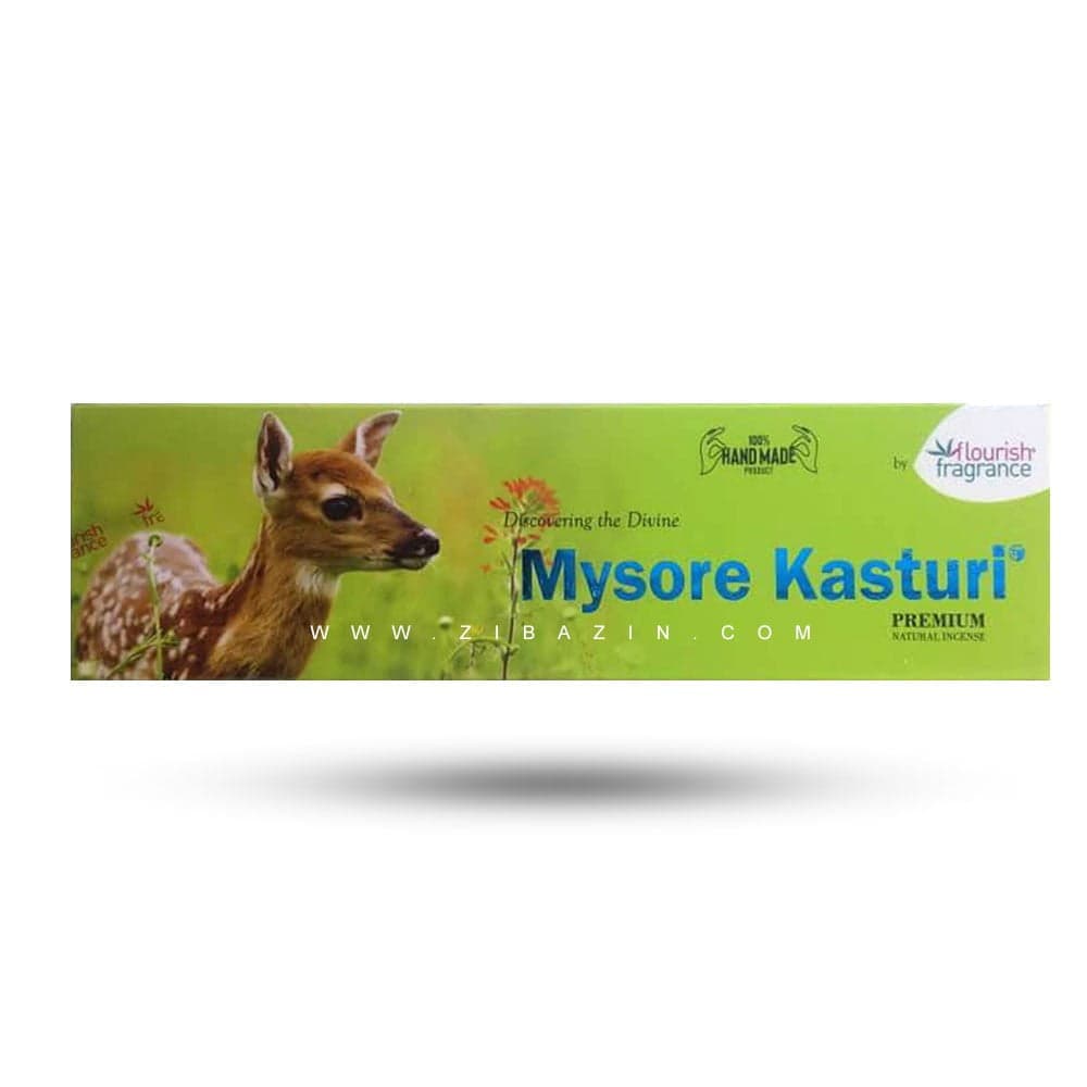 عود دستساز مشک آهو (Mysore Kasturi) برند فلوریش : ۵۰ گرمی
