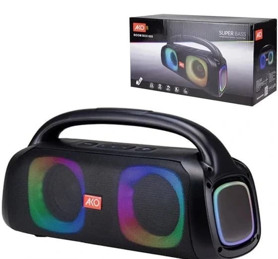 اسپیکر بلوتوثی قابل حمل آکو مدل Boom Box 600 با گارانتی 12 ماهه