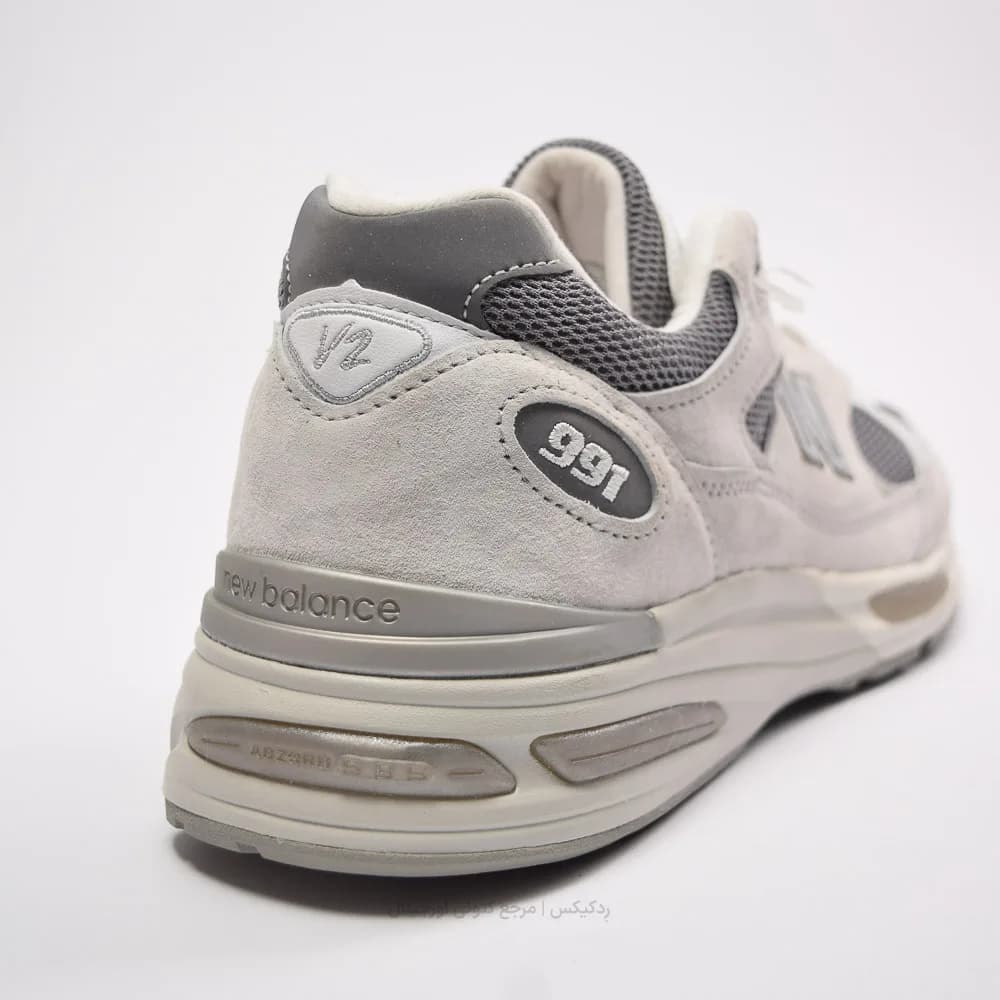 کتونی New Balance مدل Made in UK 991v2 – U991LG2 — تصویر ۵