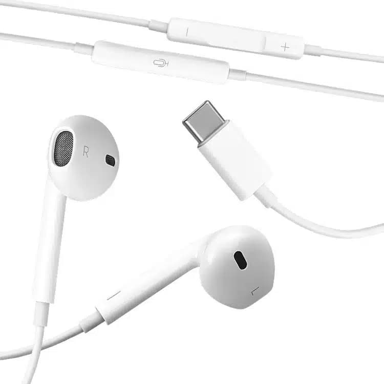 هندزفری آیفون iPhone 15 Plus اصل اپل | EarPods USB-C اورجینال Apple