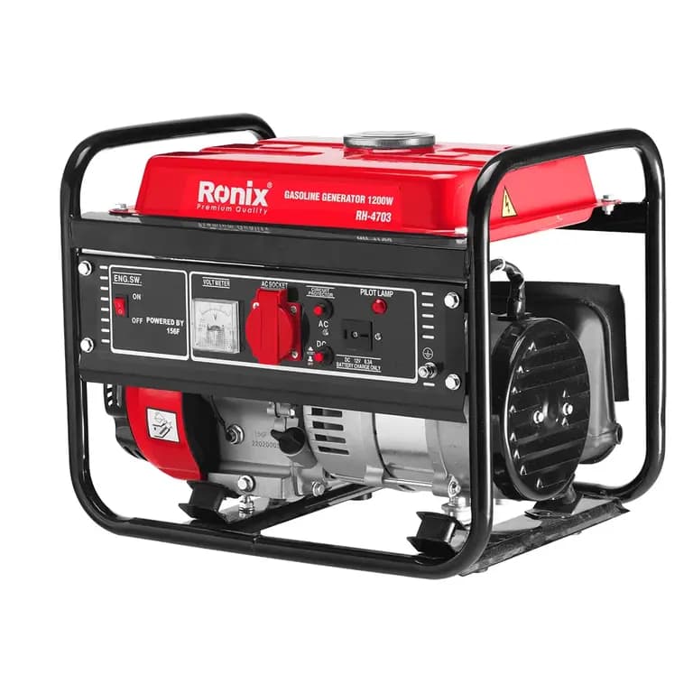 موتور برق بنزینی ۱۲۰۰ وات رونیکس مدل RONIX RH-4703 — تصویر ۳