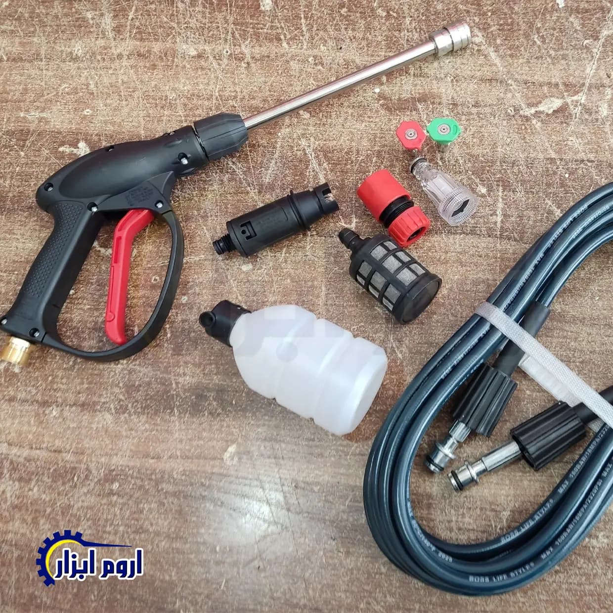 کارواش دینامی کالسکه ای باس مدل BS-266-8 — تصویر ۲