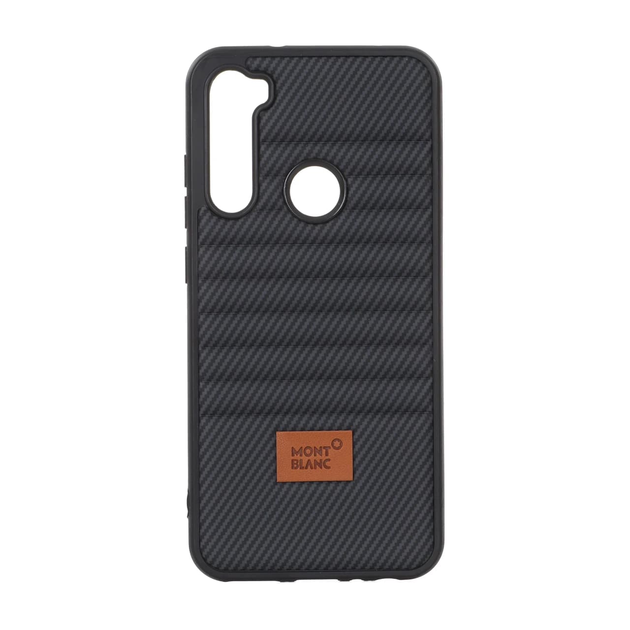 قاب Mont Blanc پافری طرح هاشور Xiaomi Redmi Note 8 – مشکی