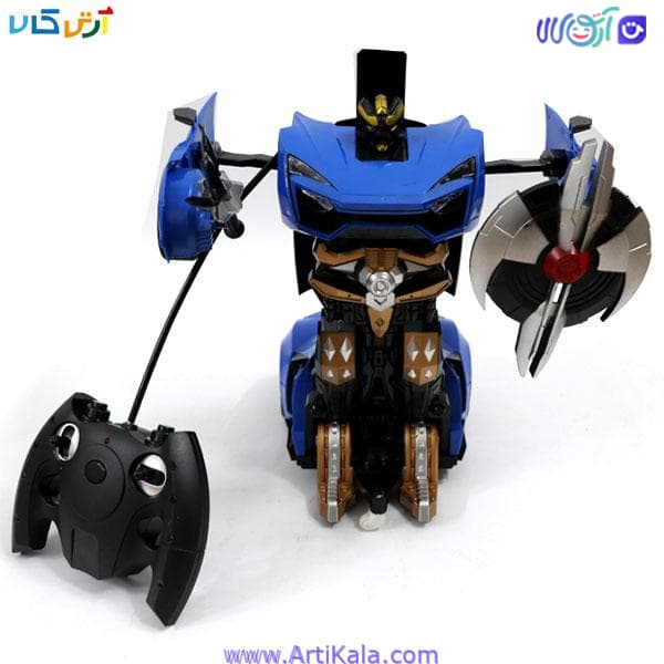 ماشین کنترلی ترنسفورمر مدل Pioneer Radio Control Deform Robot