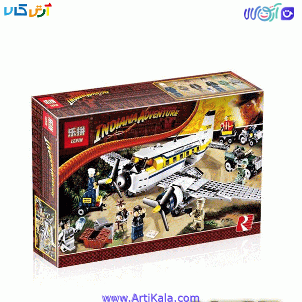 لگو ایندیانا جونز مدل Lepin