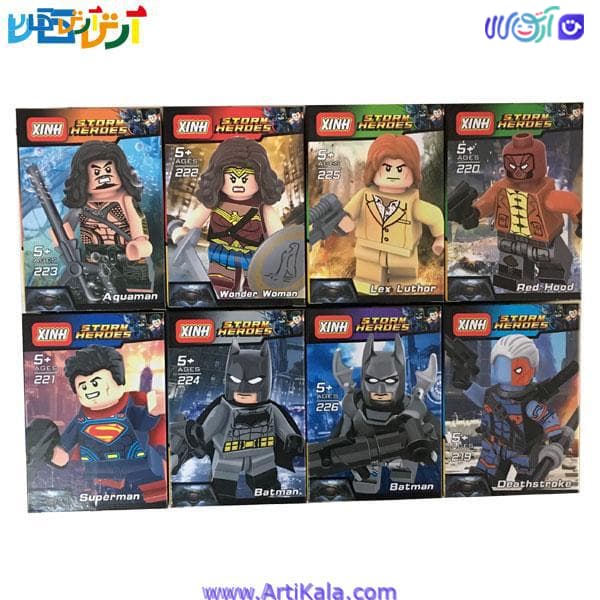 سری آدمک های لگویی قهرمانان مدل Storm Heroes