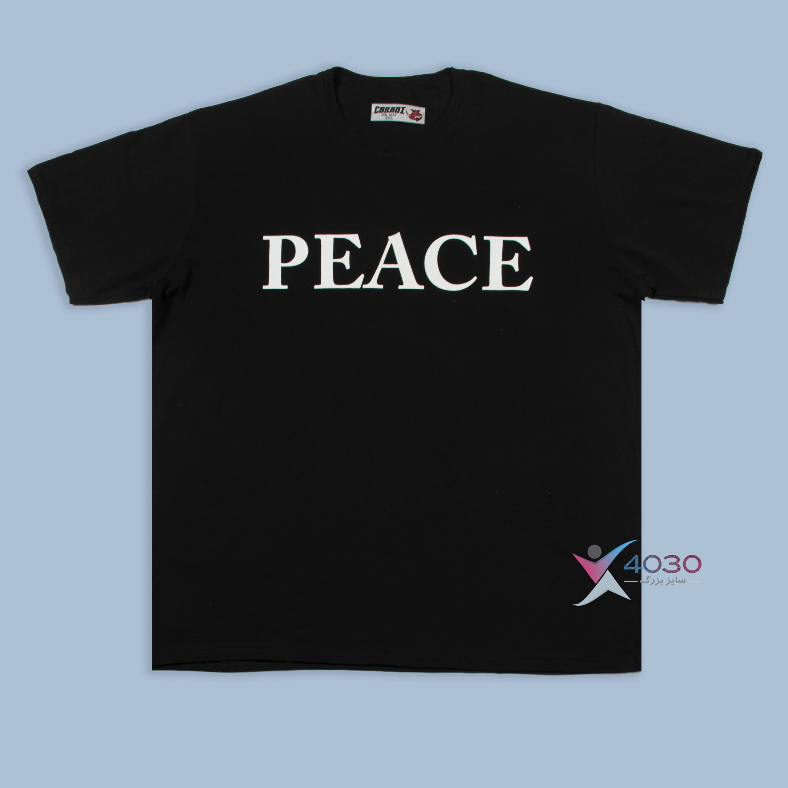 تیشرت PEACE پشت طرح دار سایزبزرگ ( 143 )