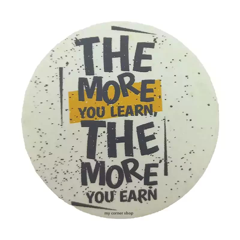 پیکسل THE MORE YOU LEARN، سنجاق دار، فلزی، خارجی، کد 024