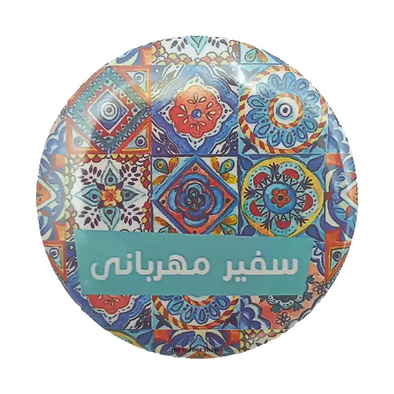 پیکسل سفیر مهربانی، سنجاق دار، فلزی، کد 019