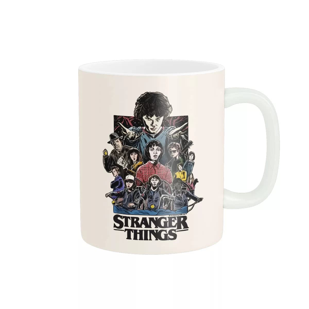 ماگ پاد آفرین مدل سریال stranger things کد 124