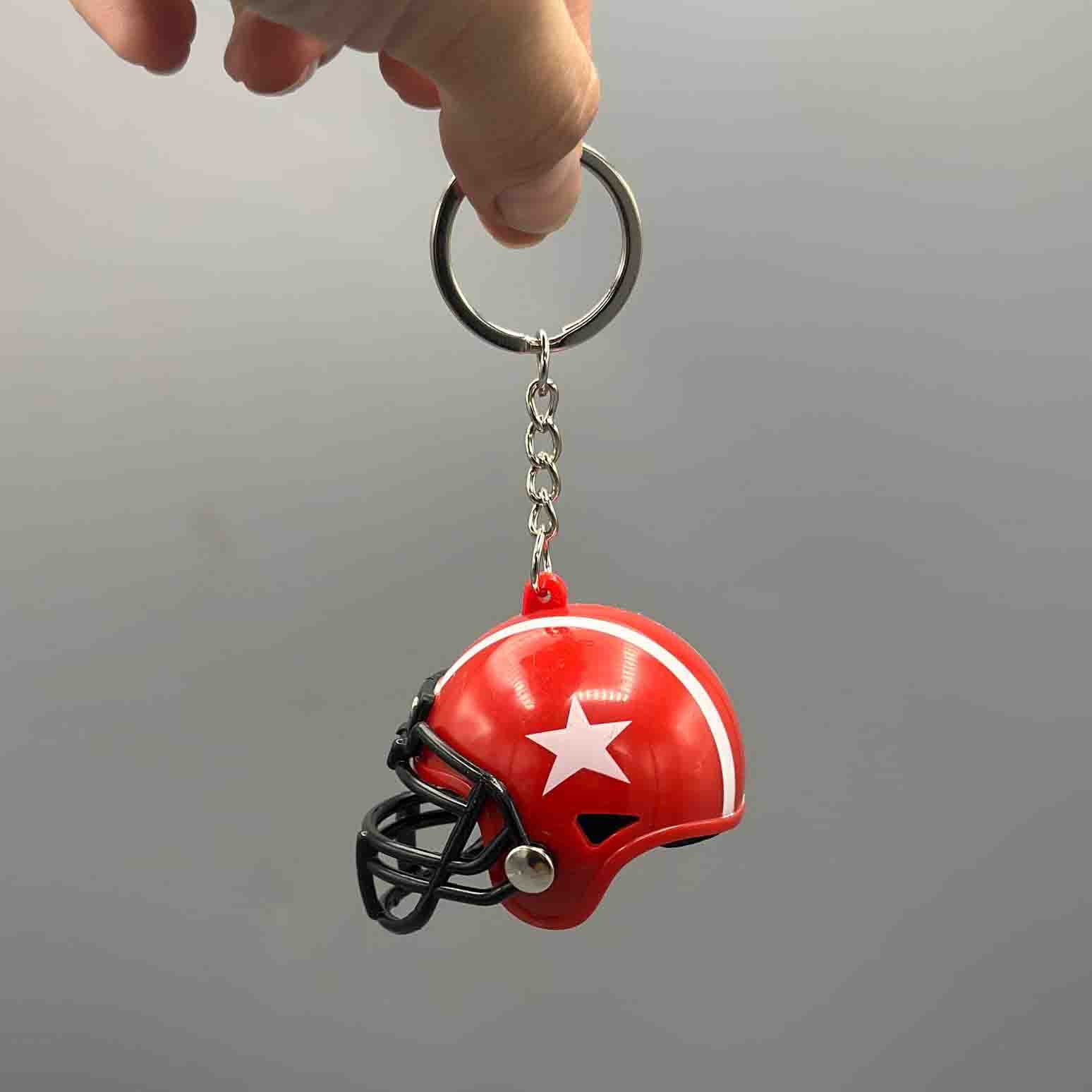 جاکلیدی کلاه کاسکت قرمز