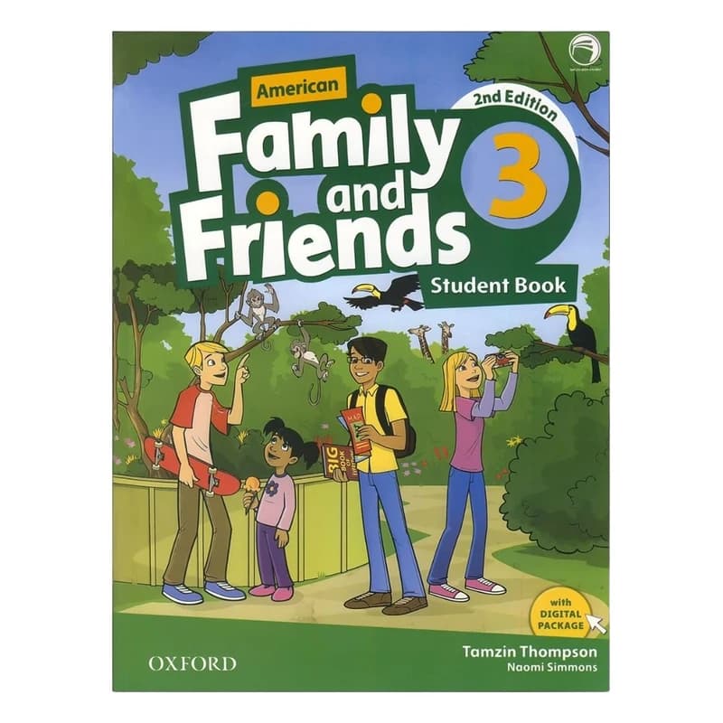 کتاب Family and Friends 3 Second Edition اثر Naomi Simmons- کد:M24684