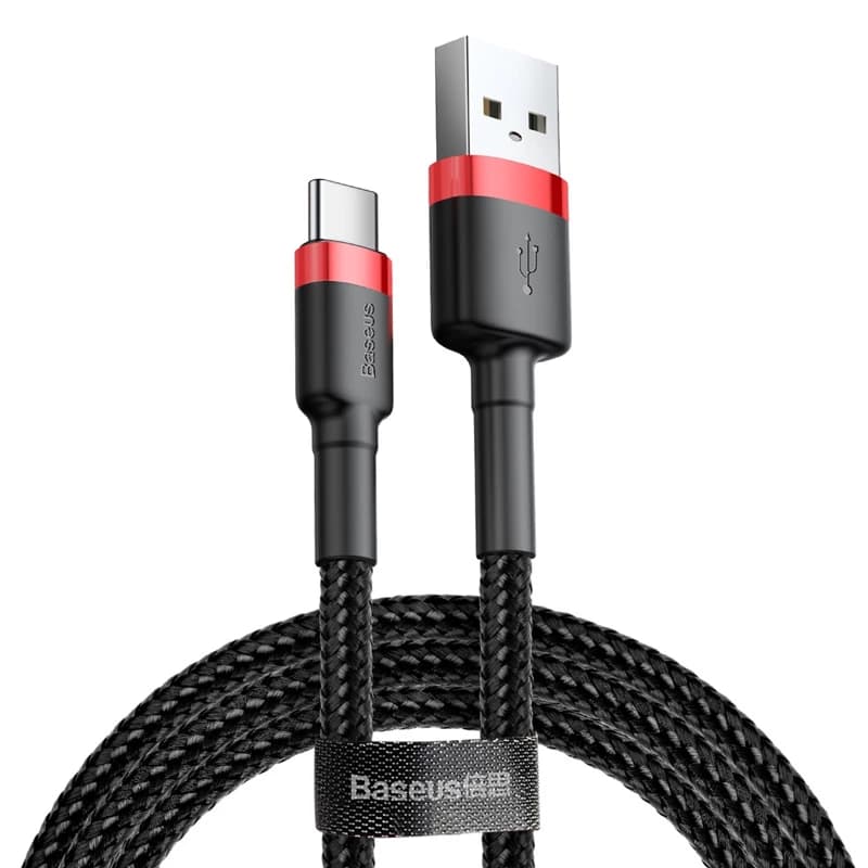 کابل تبدیل USB به USB-C باسئوس مدل CATKLF-B Cafule طول 1 متر