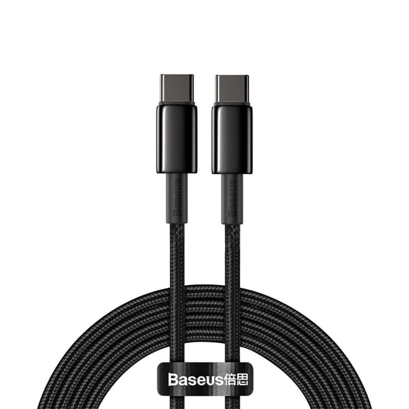 کابل تبدیل USB-C باسئوس مدل Tungsten طول 1 متر