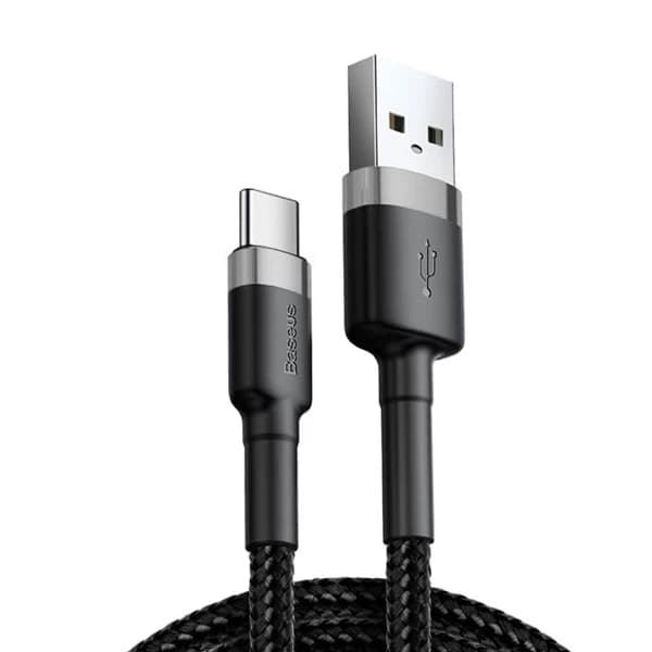 کابل تبدیل USB به USB-C باسئوس مدل Cafule طول 1 متر
