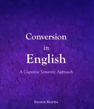 دانلود کتاب Conversion in English: A Cognitive Semantic Approach