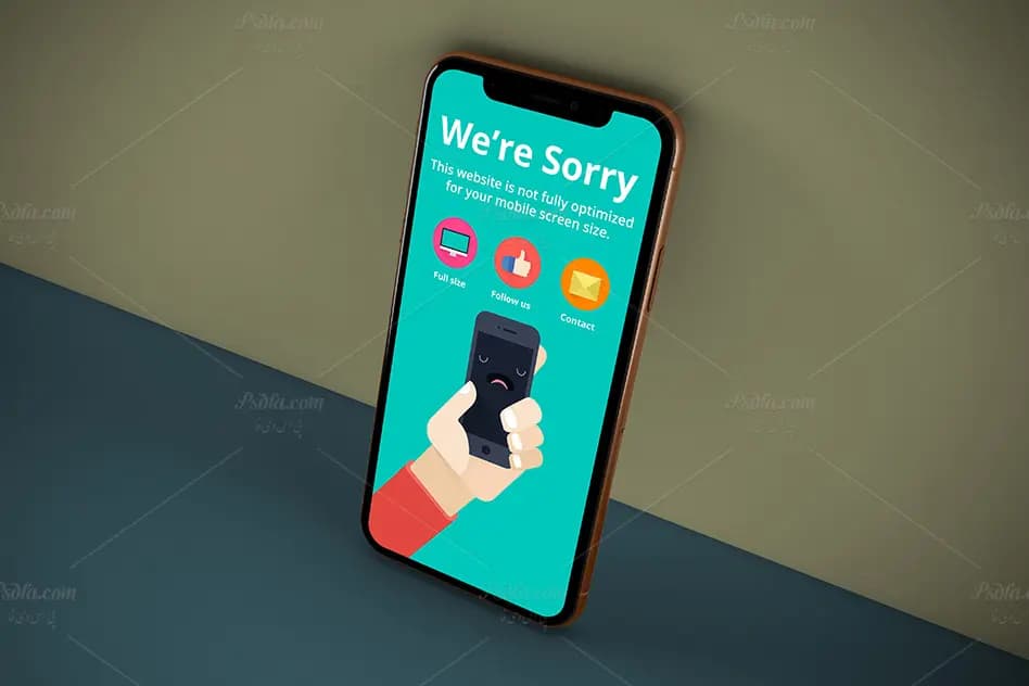 قالب لایه باز موکاپ آیفون ایکس اس – iPhone XS Mockups — تصویر ۵