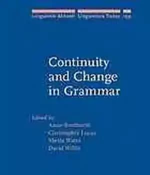 دانلود کتاب Continuity and change in grammar