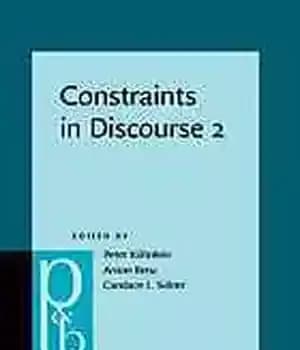 دانلود کتاب Constraints in Discourse 2