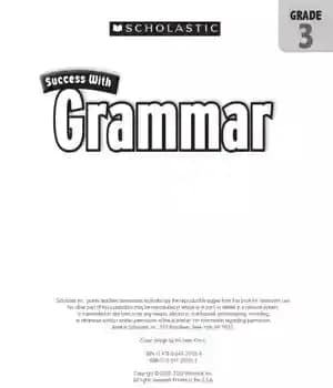 دانلود کتاب Success with Grammar Grade 3