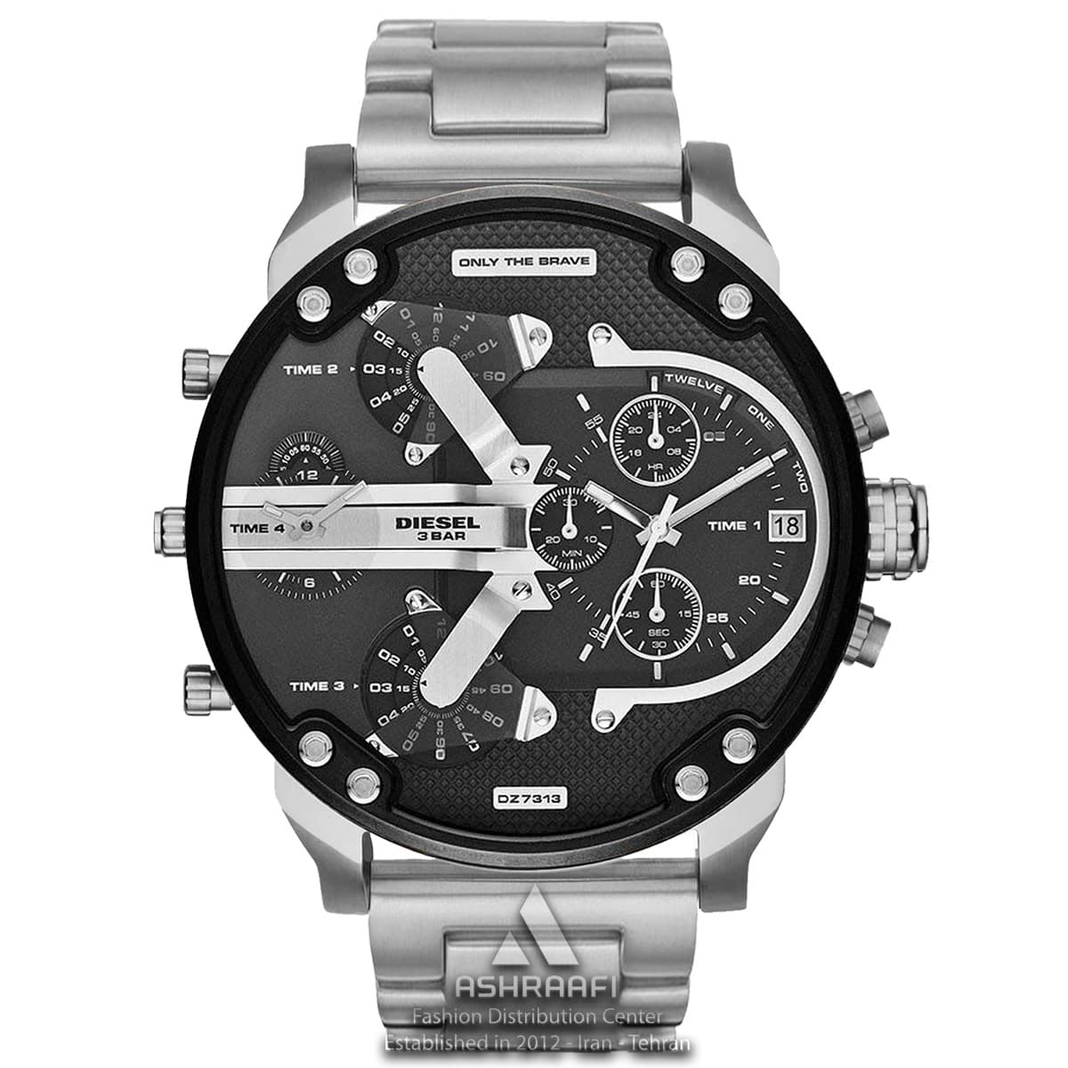 ساعت دیزل هفت موتوره استیل Diesel DZ-7313S