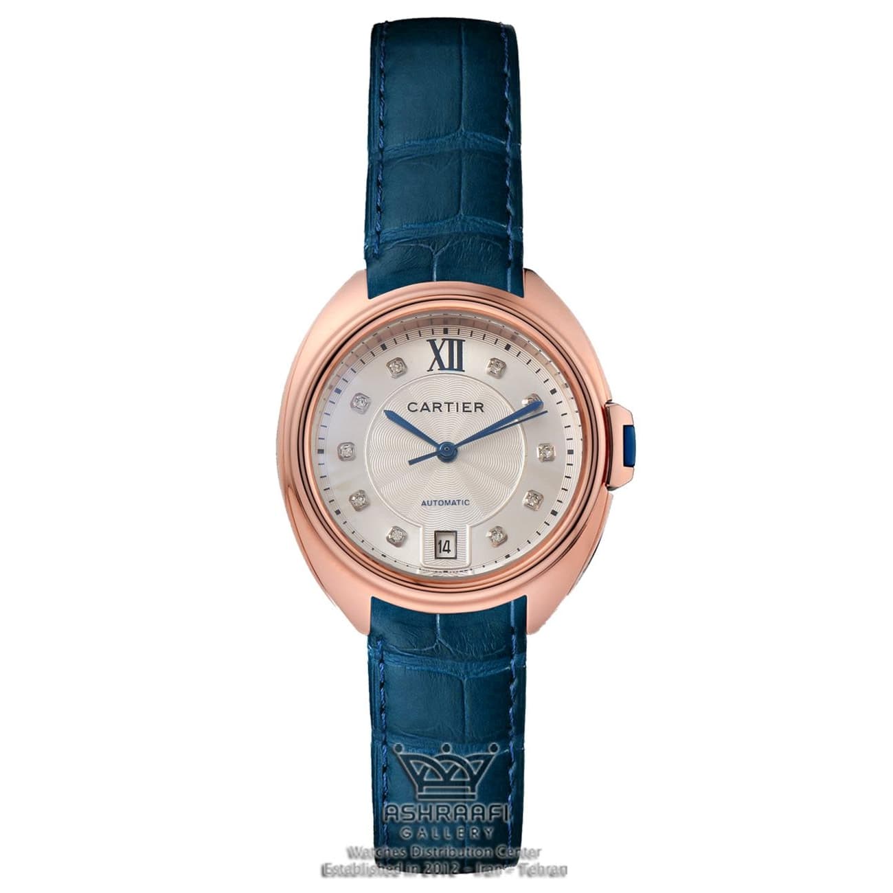 ساعت کارتیه زنانه اتوماتیک Cartier Watch Cle De 10
