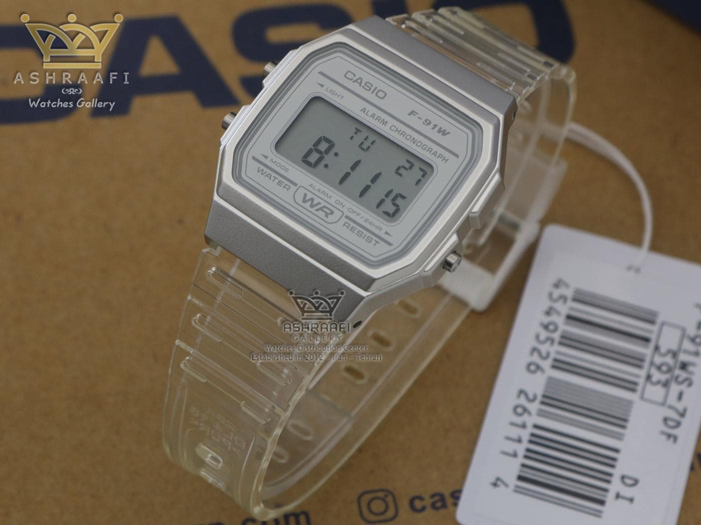 ساعت کاسیو کلاسیک Casio F-91WS-7DF — تصویر ۳