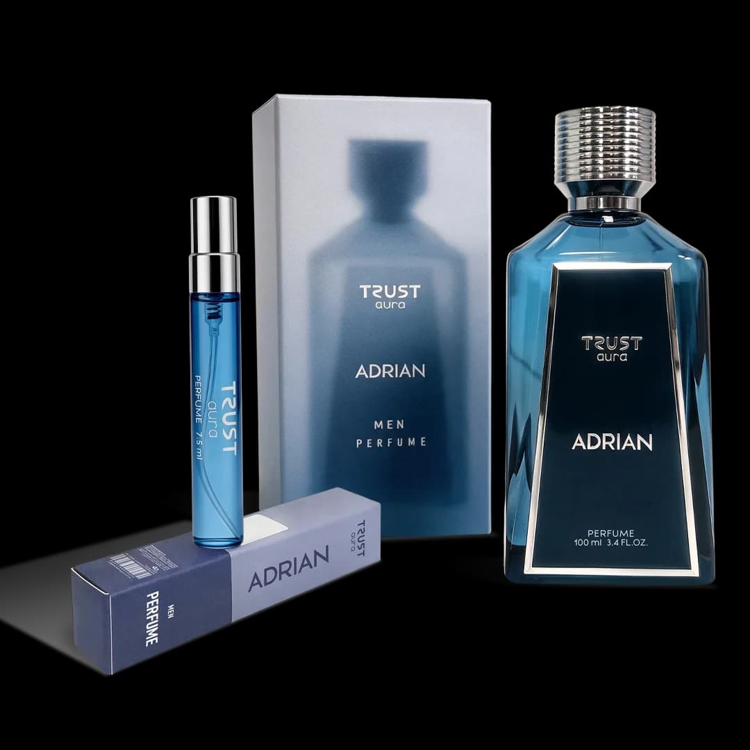 تریپ فیوم مردانه TRUST aura مدل ADRIAN