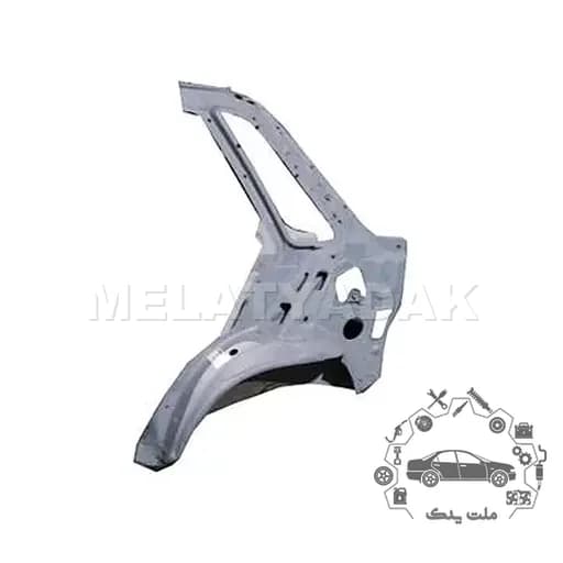 سینی داخل گلگیر عقب چپ پراید صبا سایپا یدک کد 501715 – P1O