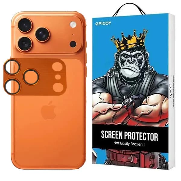 محافظ لنز دوربین اپیکوی مدل Metal Lens Shield مناسب برای گوشی موبایل اپل iPhone 17 Pro Max