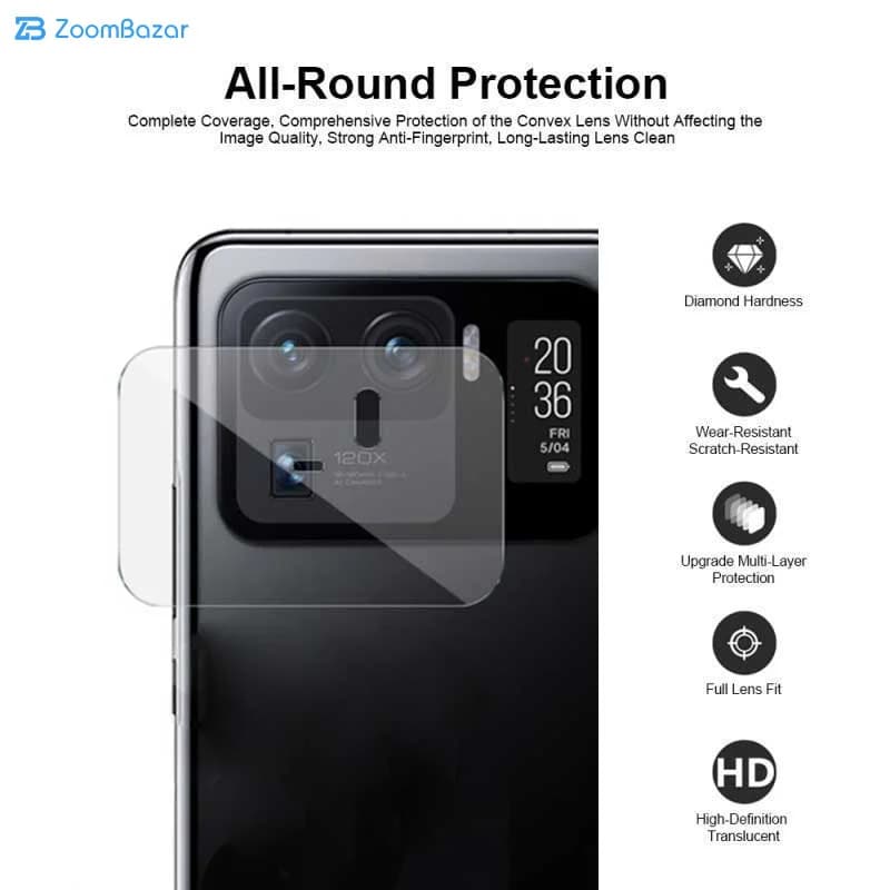 محافظ لنز دوربین اپیکوی مدل 3D-Clear مناسب برای گوشی موبایل شیائومی Mi 11 Ultra — تصویر ۴