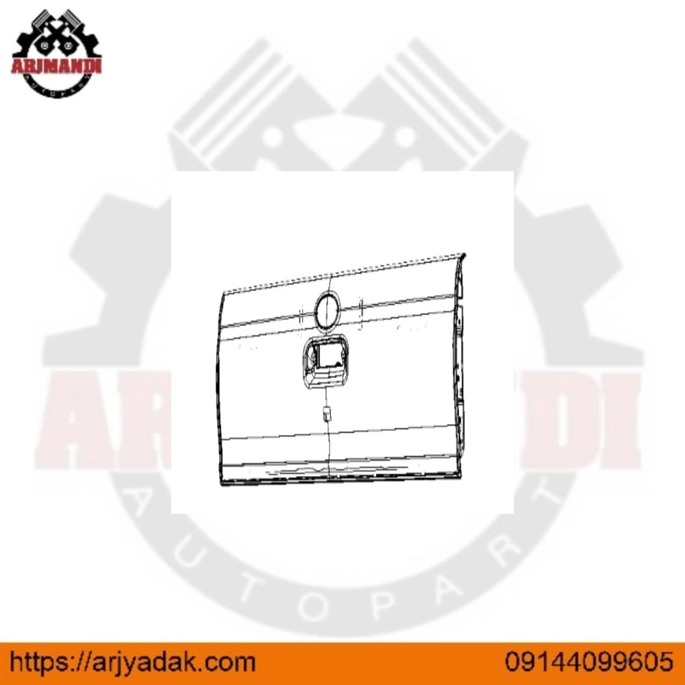 درب پشت کی ام سی تی 8 اصلی