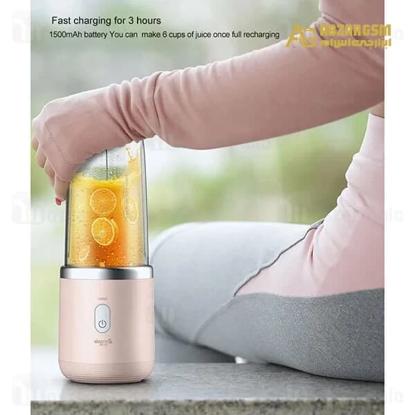 مخلوط کن قابل حمل شارژی شیائومی Xiaomi Deerma NU05 — تصویر ۴