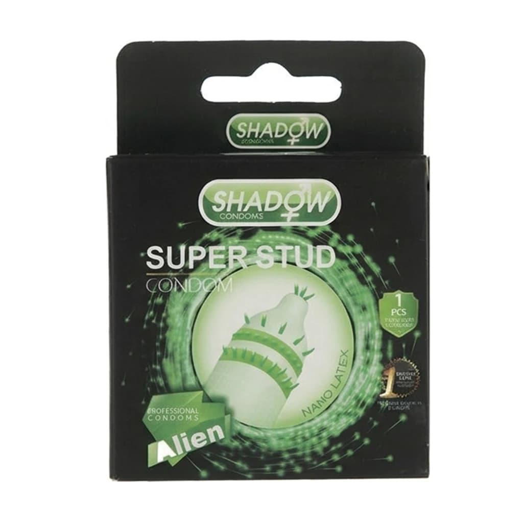 کاندوم فضایی دکمه دار شادو مدل SUPER STUD