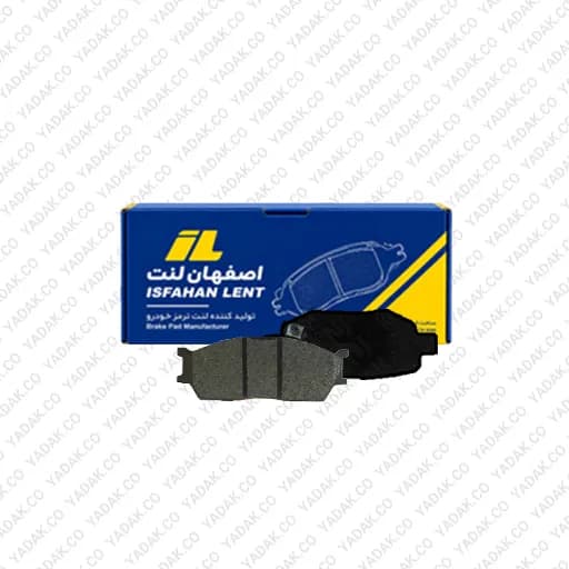 لنت ترمز جلو مناسب خودرو پژو 206 تیپ 5 برند اصفهان — تصویر ۲