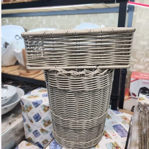 ست جا دستمال و سطل زباله کامنا مدل 13144623