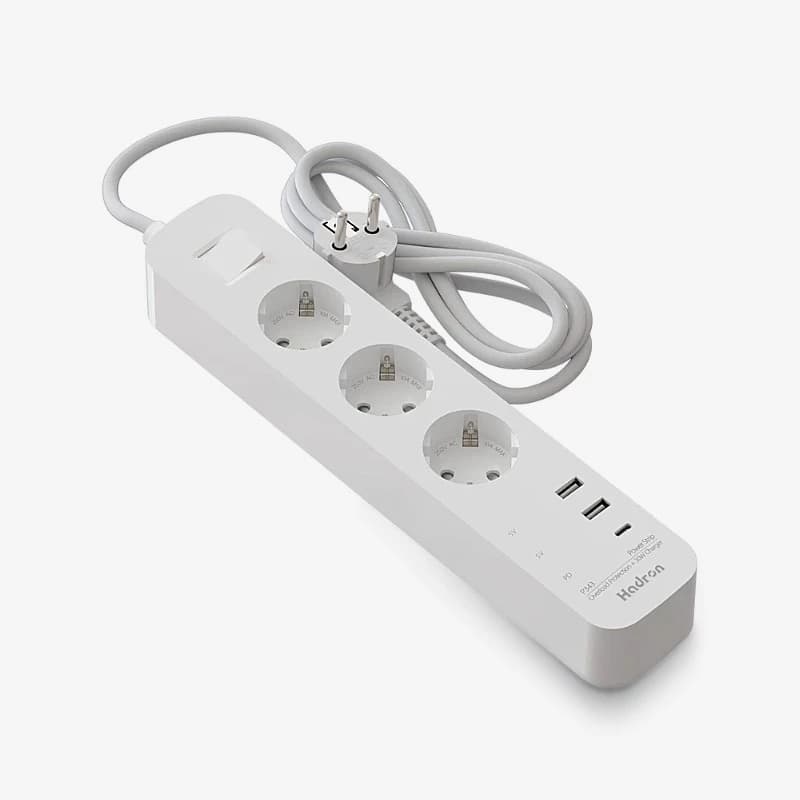چندراهی برق و شارژر هادرون Hadron P343 — تصویر ۲
