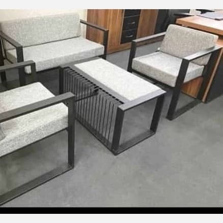 مبل نیم ست 4 نفره پایه فلزی مبلمان آپادانا apadana مدل 637044