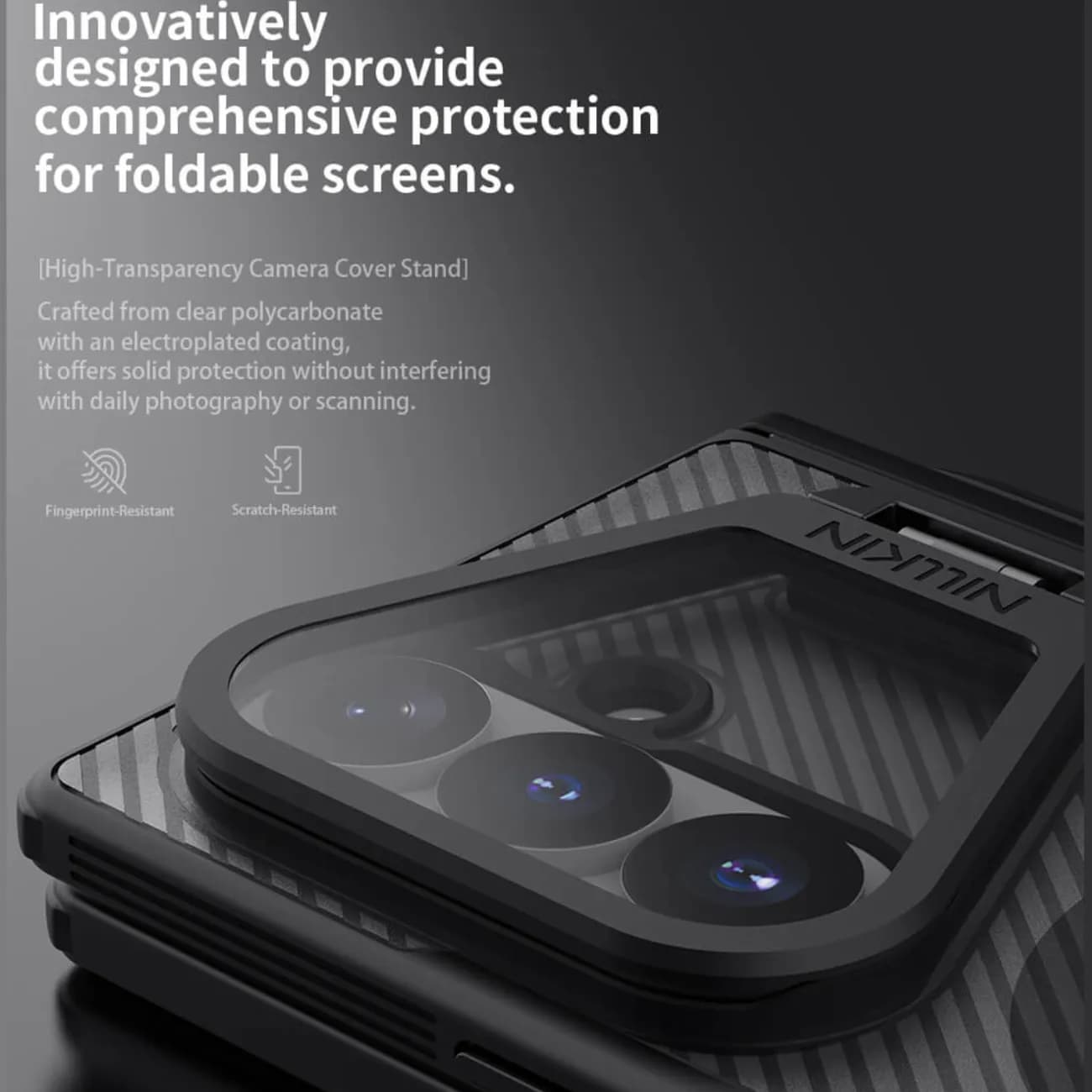 قاب سامسونگ Z Fold 8 Ultra نیلکین Nillkin مدل CamShield Prop — تصویر ۶