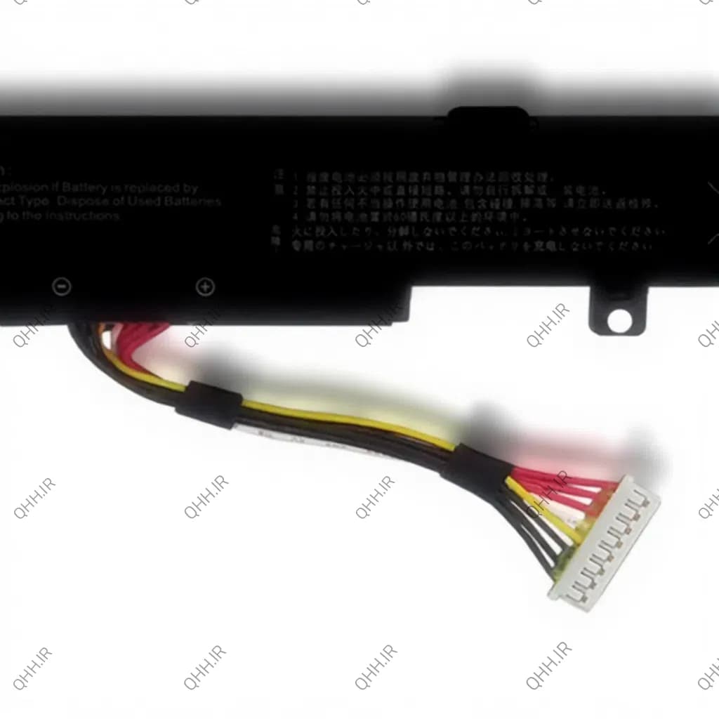 باتری لپ تاپ ایسوس X550-K550-4Cell مشکی-داخلی 2000 میلی آمپر ساعت — تصویر ۳