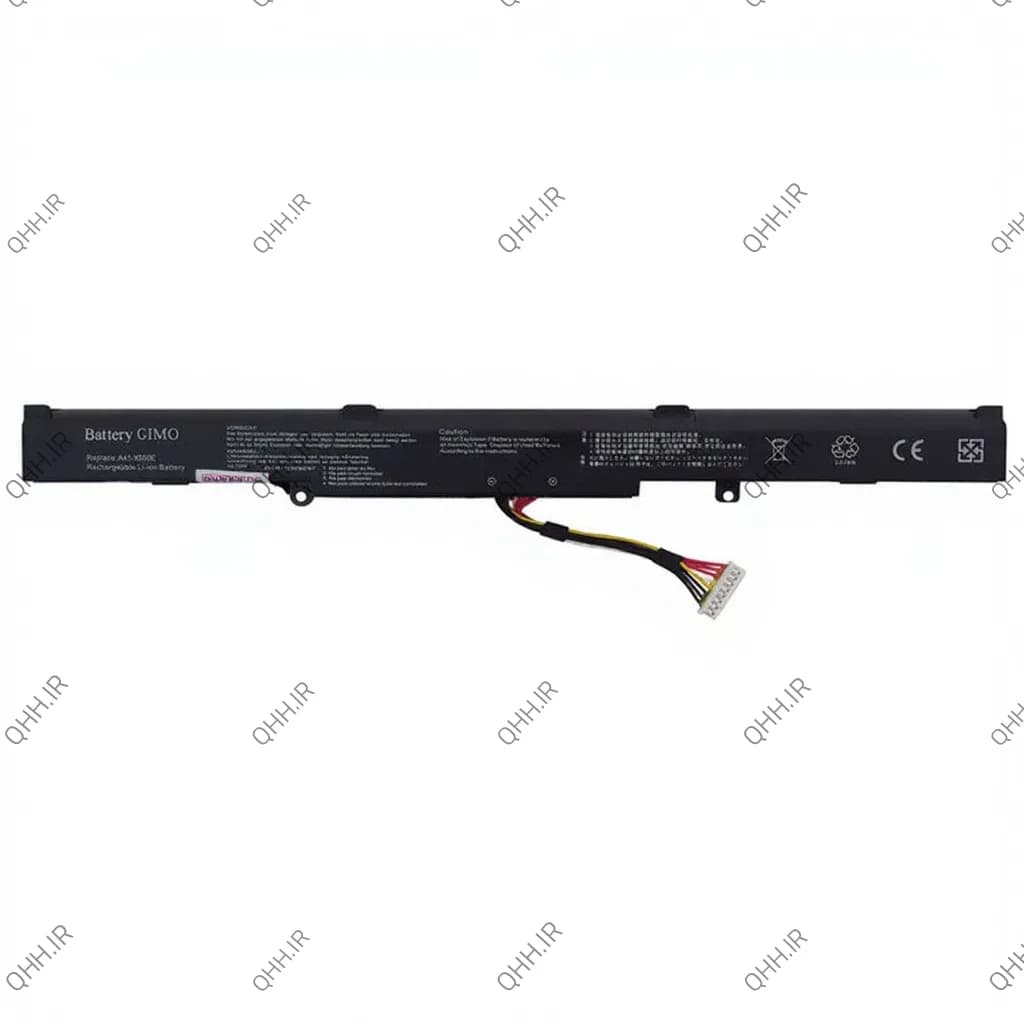باتری لپ تاپ ایسوس X550-K550-4Cell مشکی-داخلی 2000 میلی آمپر ساعت