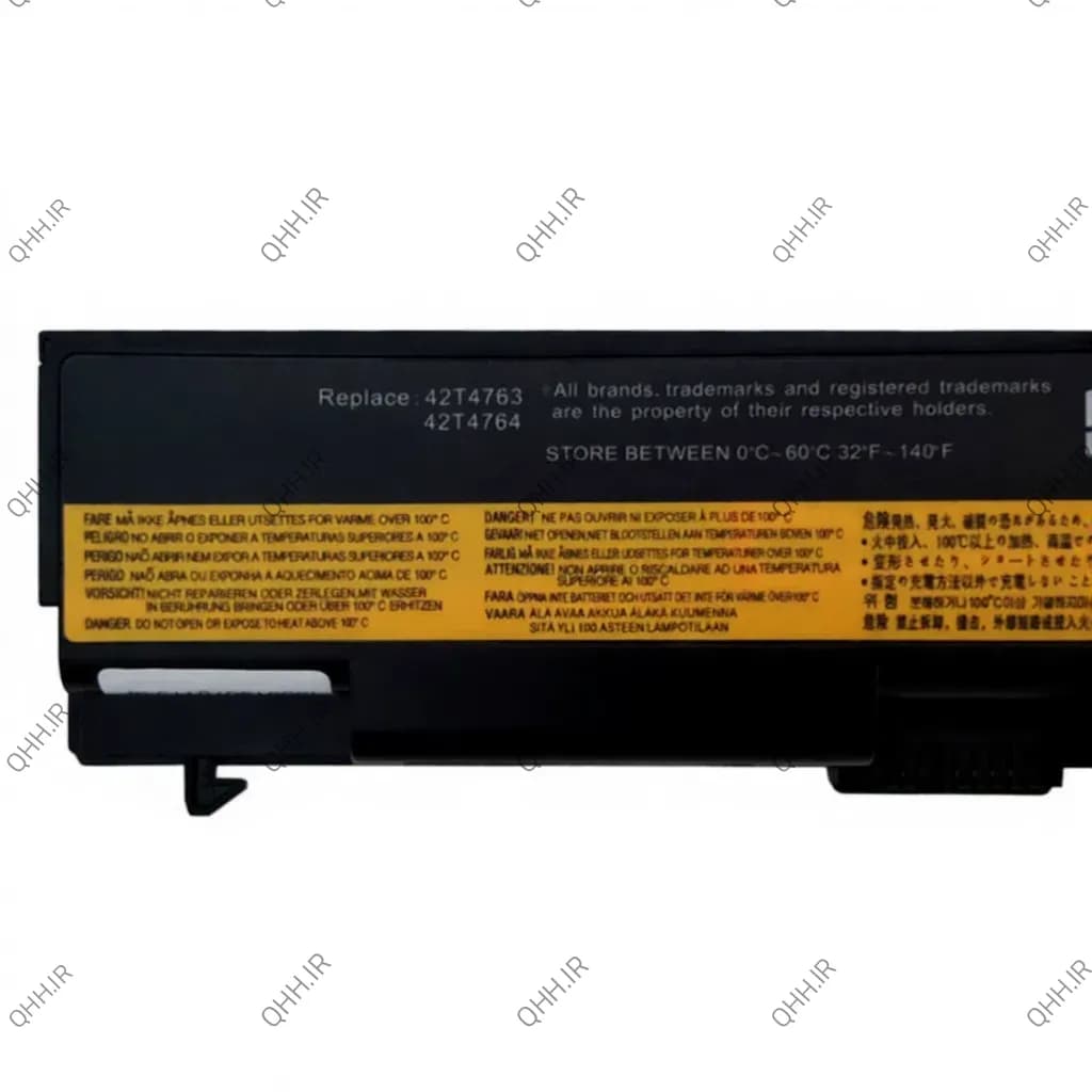 باتری لپ تاپ لنوو Thinkpad T410-T510-SL410-6Cell — تصویر ۴