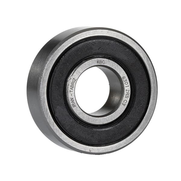 بلبرینگ دینام کی بی سی کد 6301 2RS C3 قطر داخلی 12 میلی متر