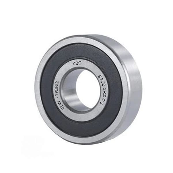 بلبرینگ دینام کی بی سی کد 6302 2RS C3 قطر داخلی 15 میلی متر