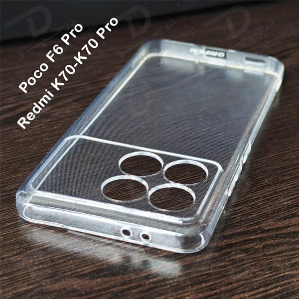 گارد ژله ای شفاف Xiaomi Poco F6 Pro مارک Grifein — تصویر ۵