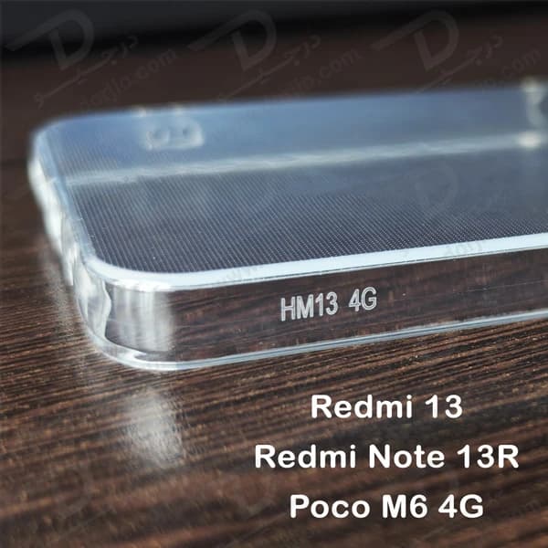 گارد ژله ای شفاف گوشی Xiaomi Redmi Note 13R — تصویر ۳