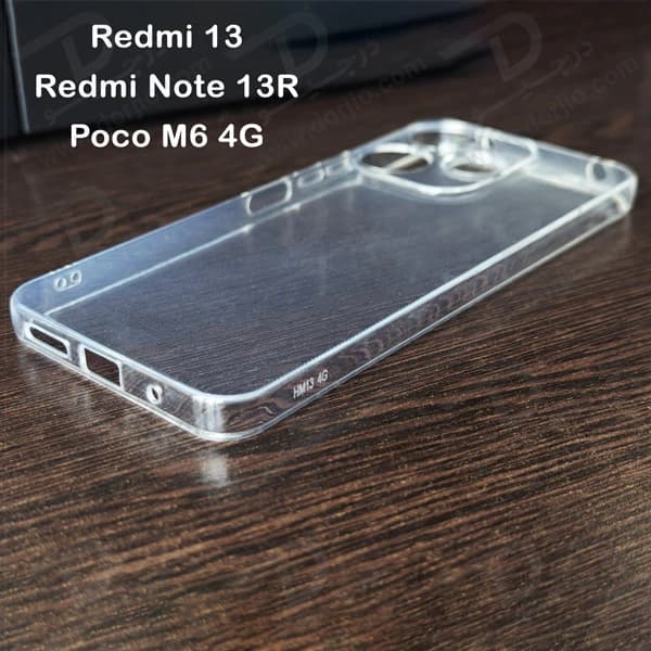 گارد ژله ای شفاف گوشی Xiaomi Redmi Note 13R — تصویر ۴