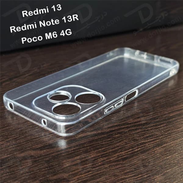 گارد ژله ای شفاف گوشی Xiaomi Redmi Note 13R — تصویر ۵