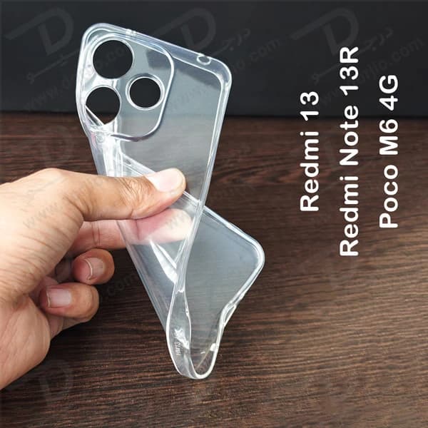 گارد ژله ای شفاف گوشی Xiaomi Redmi 13 — تصویر ۲