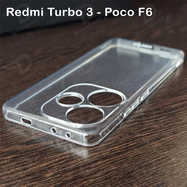 گارد ژله ای شفاف گوشی Xiaomi Redmi Turbo 3 — تصویر ۴